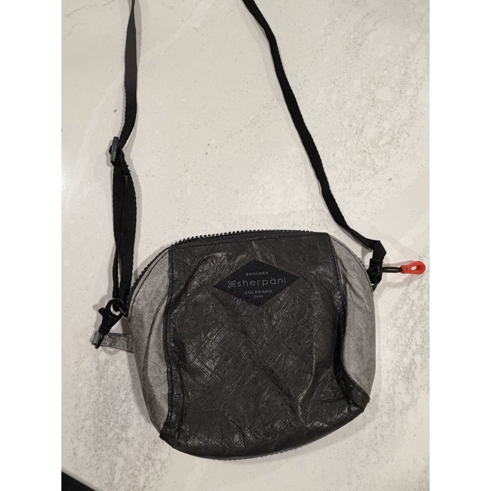 Sherpani Boulder Colorado Small Crossbody Or Wristlet 100% Coated Tyvek
